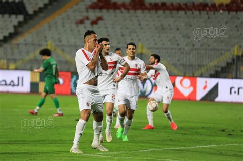 الزمالك يتقدم والجونة يتعادل فى شوط أول مثير بالدوري المصري