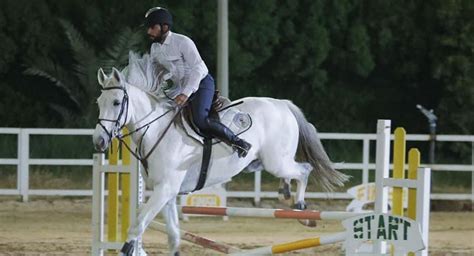 سيف فكري يحصد الميدالية الثالثة في بطولة قطر الدولية للفروسية