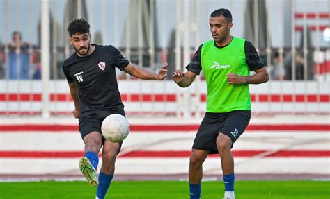 محمد السيد يشارك فى تدريبات الزمالك ..وبنتايك ينهى البرنامج التأهيلي