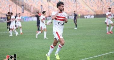 مصطفى شلبي يتقدم للزمالك فى شباك إنيمبا النيجيري بالدقيقة 29