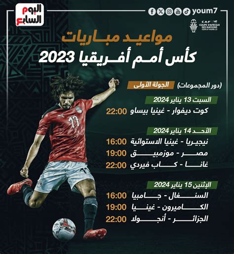 مواعيد مباريات منتخب مصر فى أمم أفريقيا 2025 بالمغرب