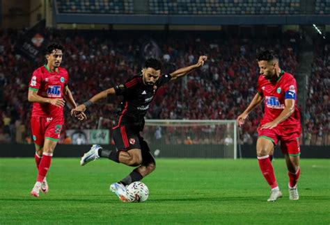 انطلاق مباراة الأهلي ومودرن سبورت فى الدوري