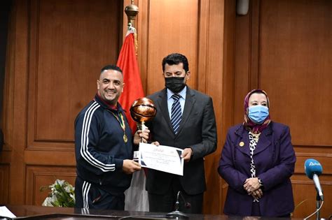 وزير الرياضة يستقبل منتخب السلة للكراسي المتحركة تحت 23 عامًا.. اعرف التفاصيل